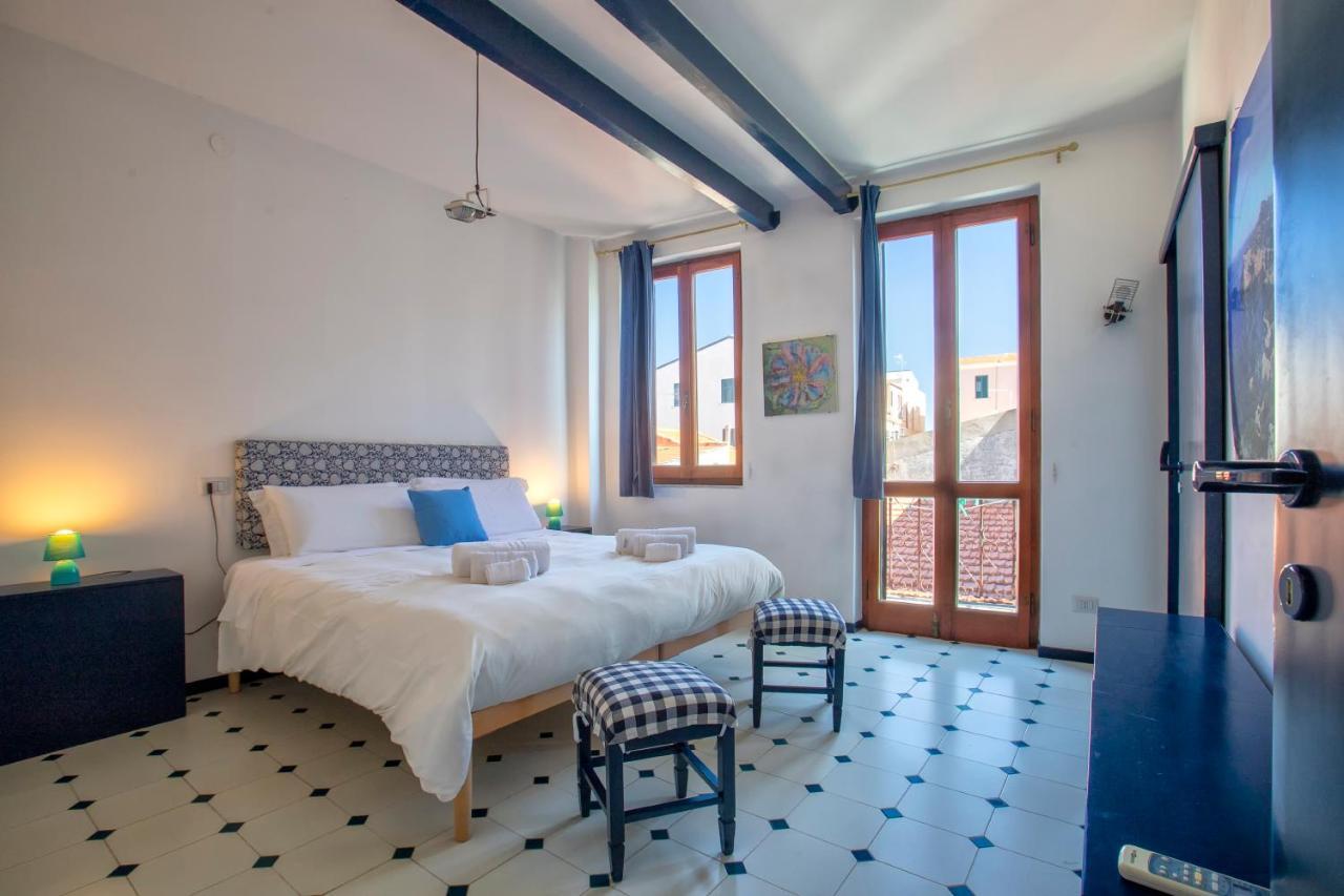 Alguerhome Casa Blu Sea View Bagian luar foto
