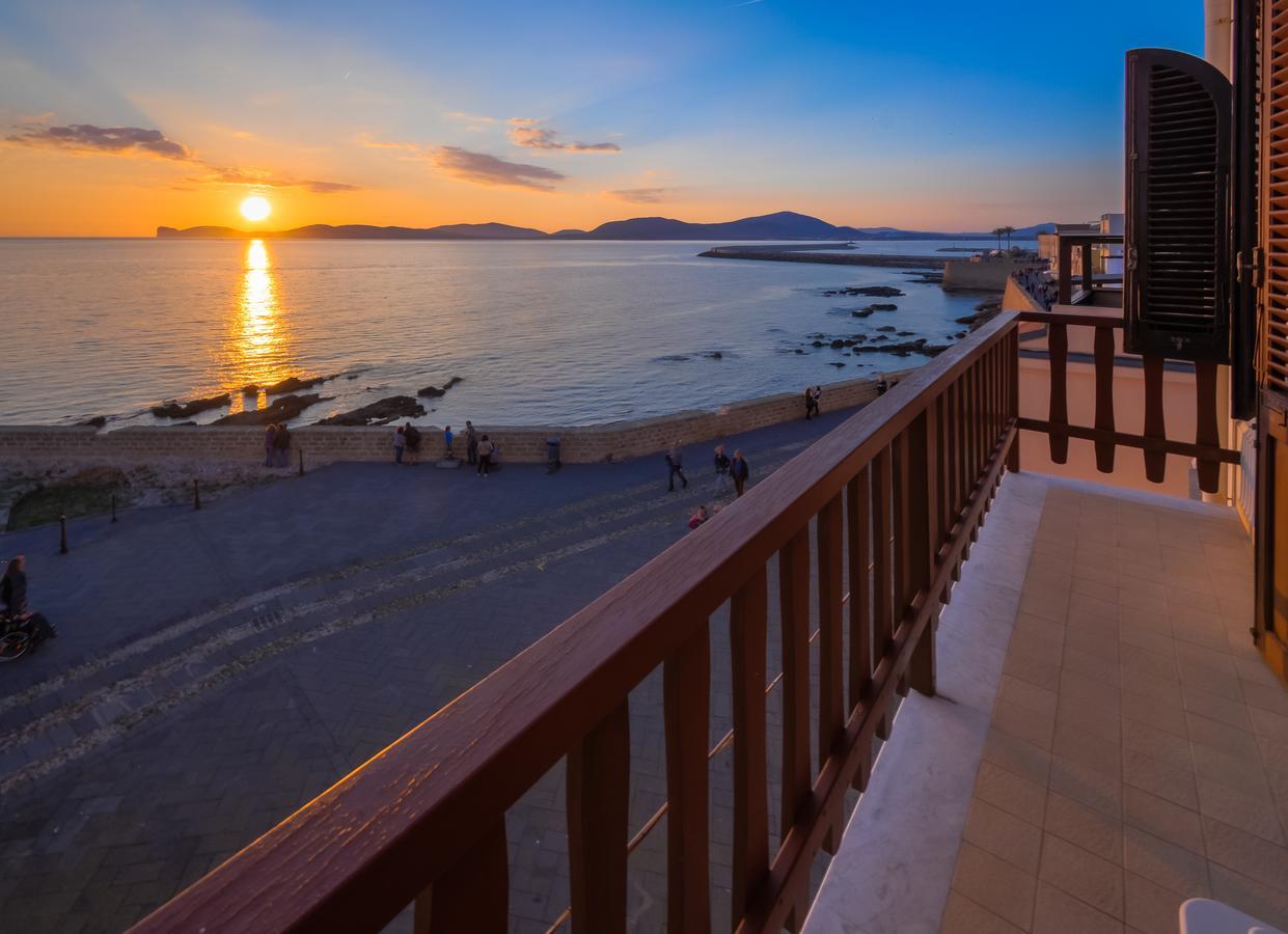Alguerhome Casa Blu Sea View Bagian luar foto