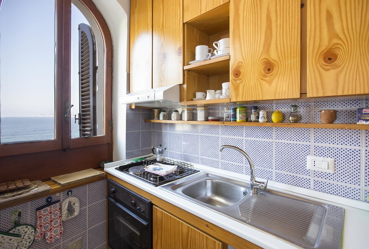 Alguerhome Casa Blu Sea View Bagian luar foto
